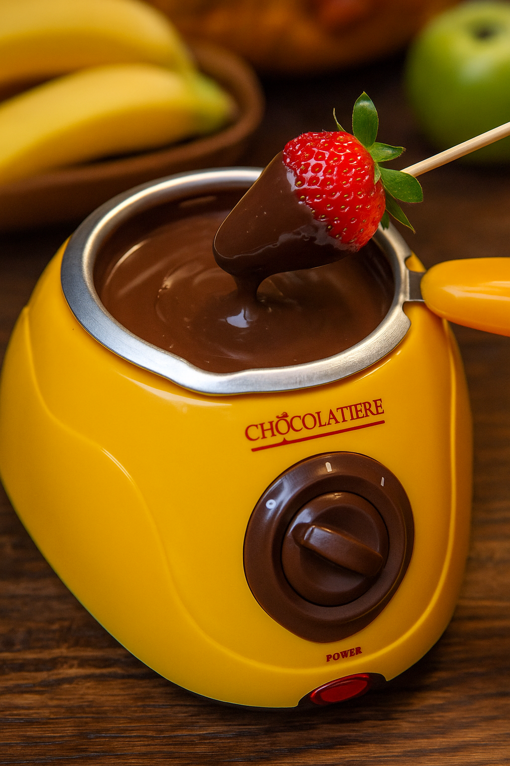 Fondue Eléctrica Para Derretir Chocolate